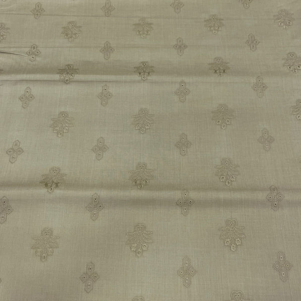 Cotton chicken Embroidery By G Dot Fabric