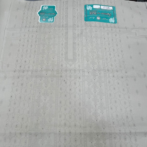 Cotton chicken Embroidery By G Dot Fabric