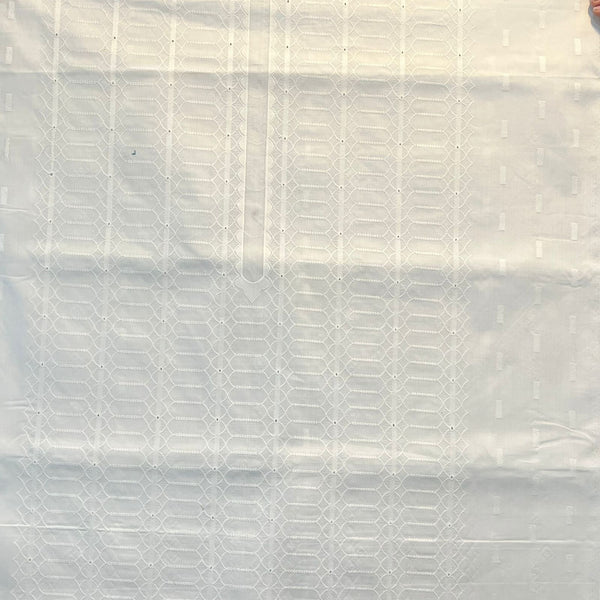 Cotton chicken Embroidery By G Dot Fabric