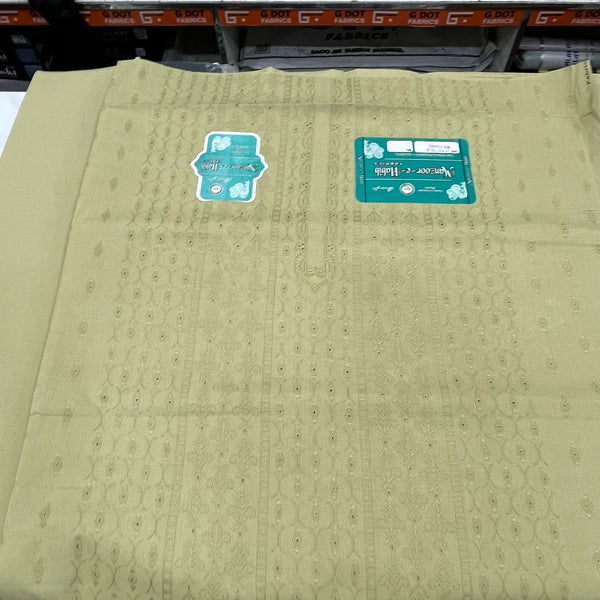 Cotton chicken Embroidery By G Dot Fabric