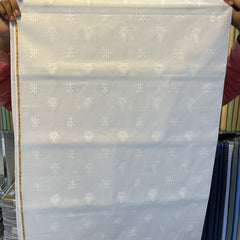 Cotton chicken Embroidery By G Dot Fabric
